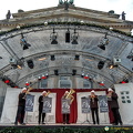 Entertainment at the Gendarmenmarkt Christmas market